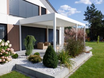 pergola bioclimatique plein soleil